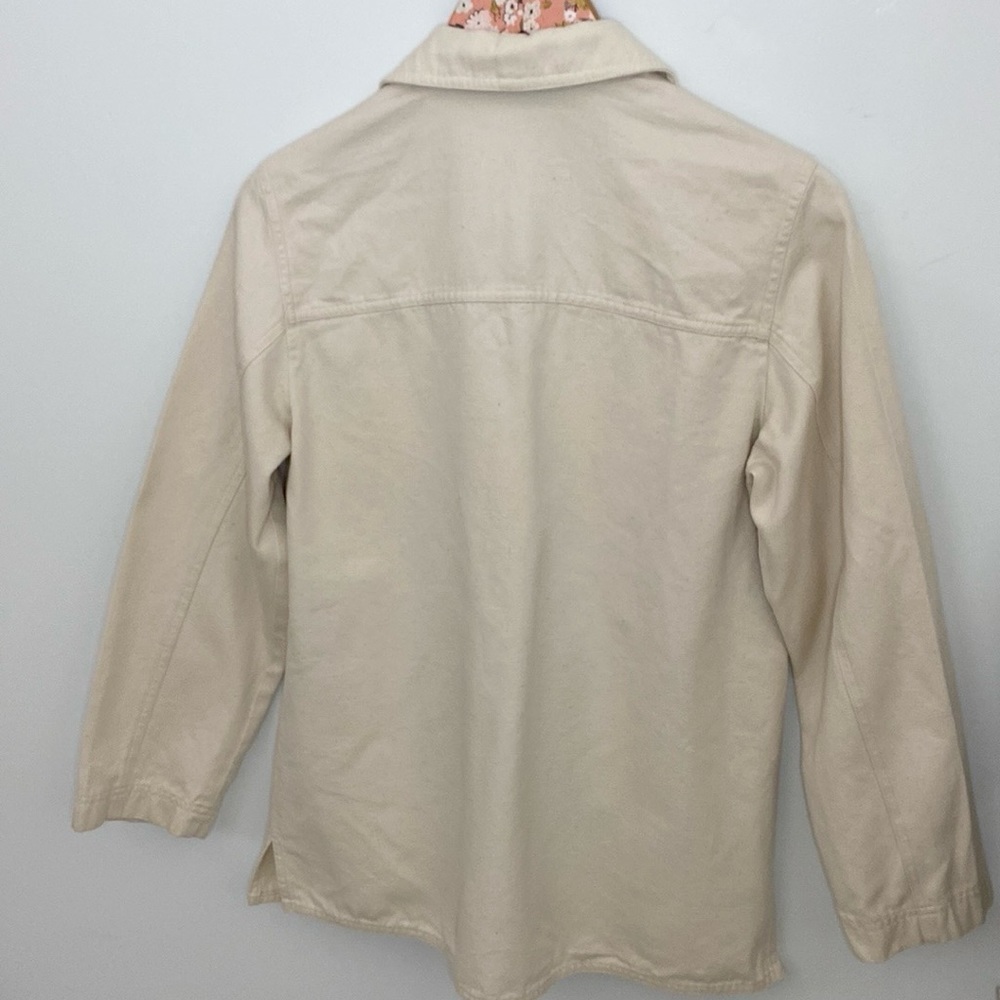 GAP Oatmeal Flecked Double Breasted Casual Blazer/Jacket Sz S - Picture 6 of 10